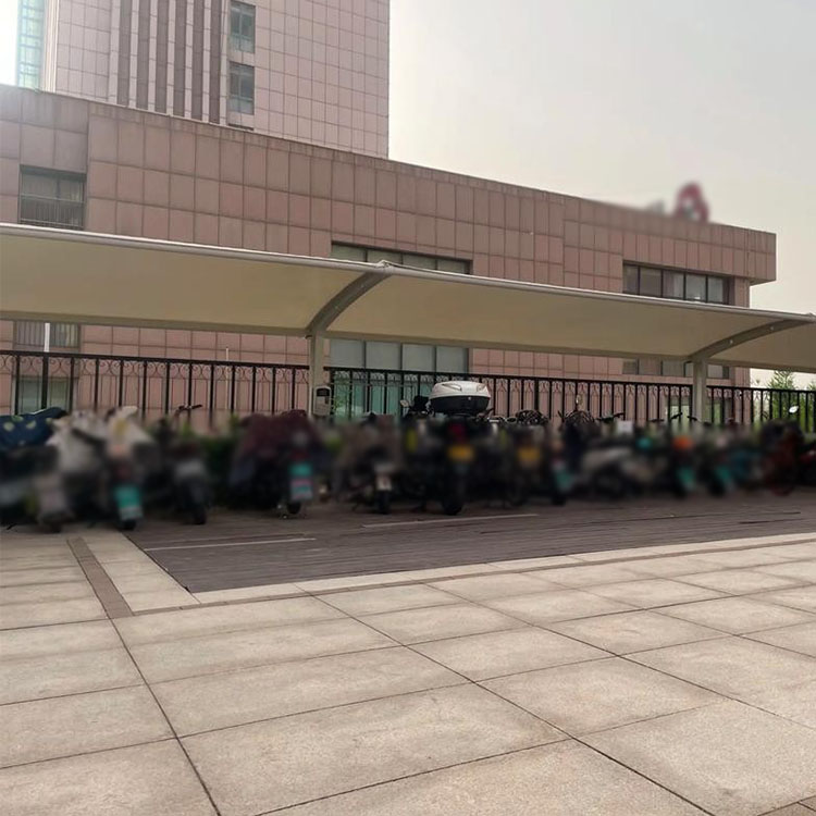 安康膜结构电动车棚