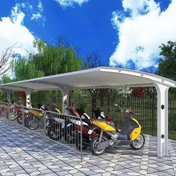 安康膜结构电动车棚