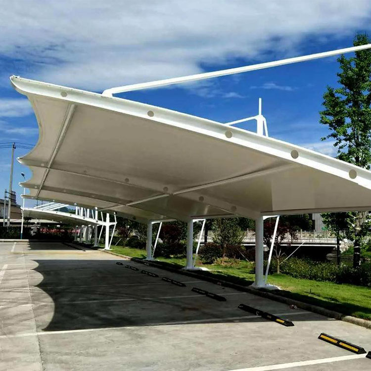 安康膜结构汽车棚