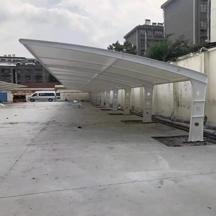 安康膜结构汽车棚